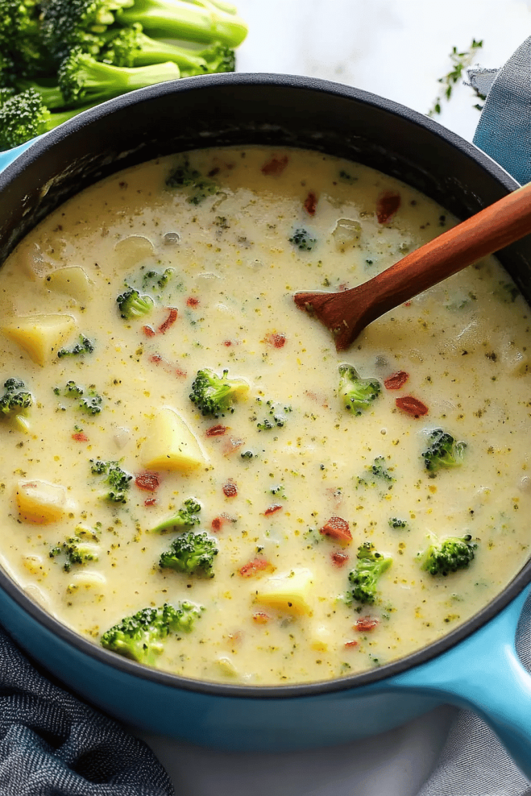 Broccoli potato soup