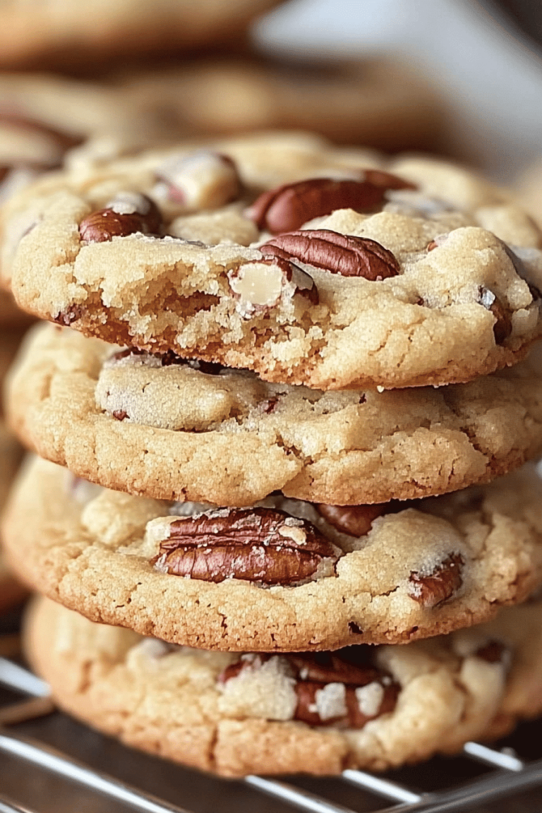 Butterscotch Toffee Pecan Cookies