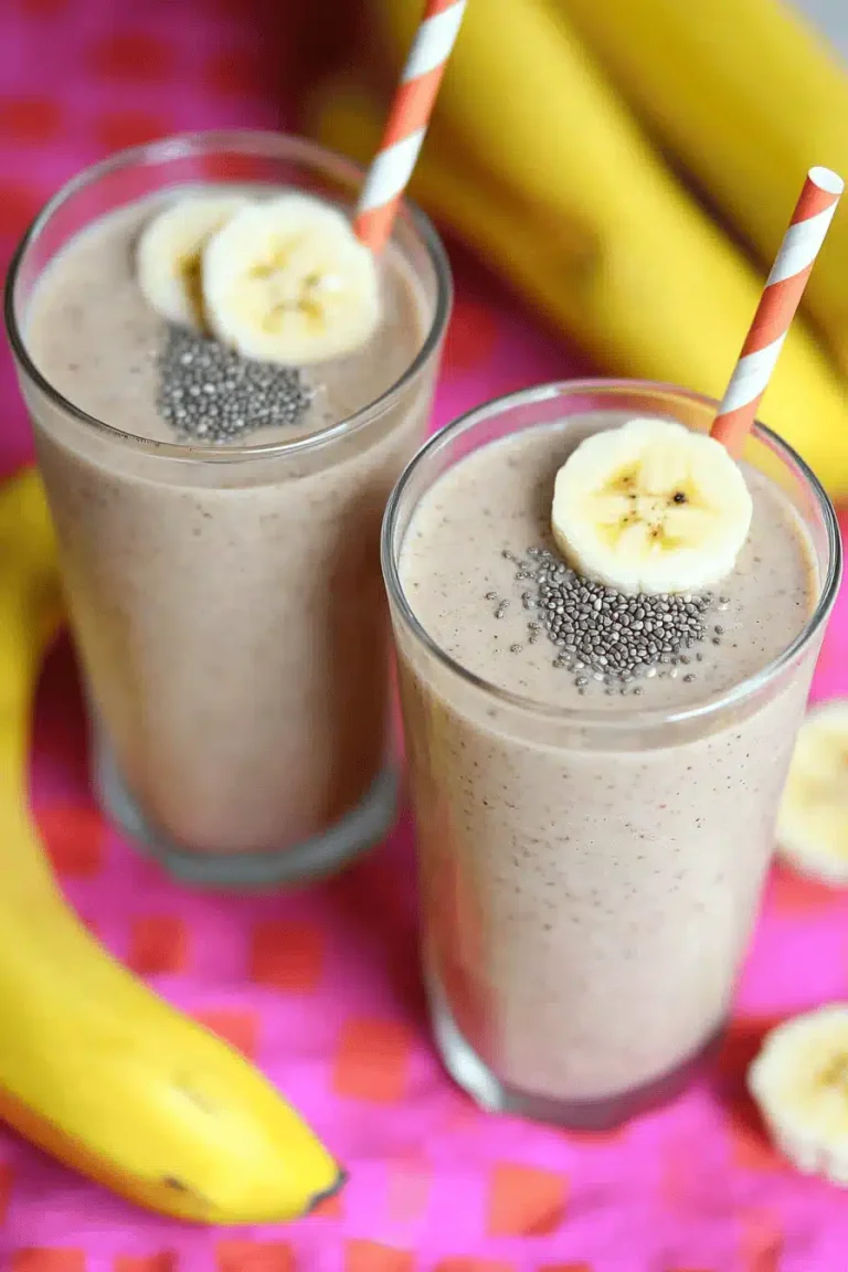 strawberry banana smoothie