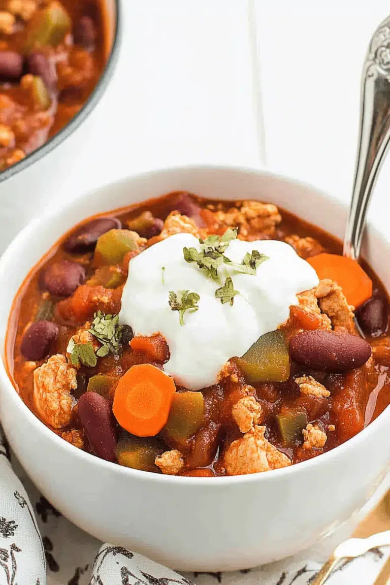 Simple Creamy Chicken Chili Recipe