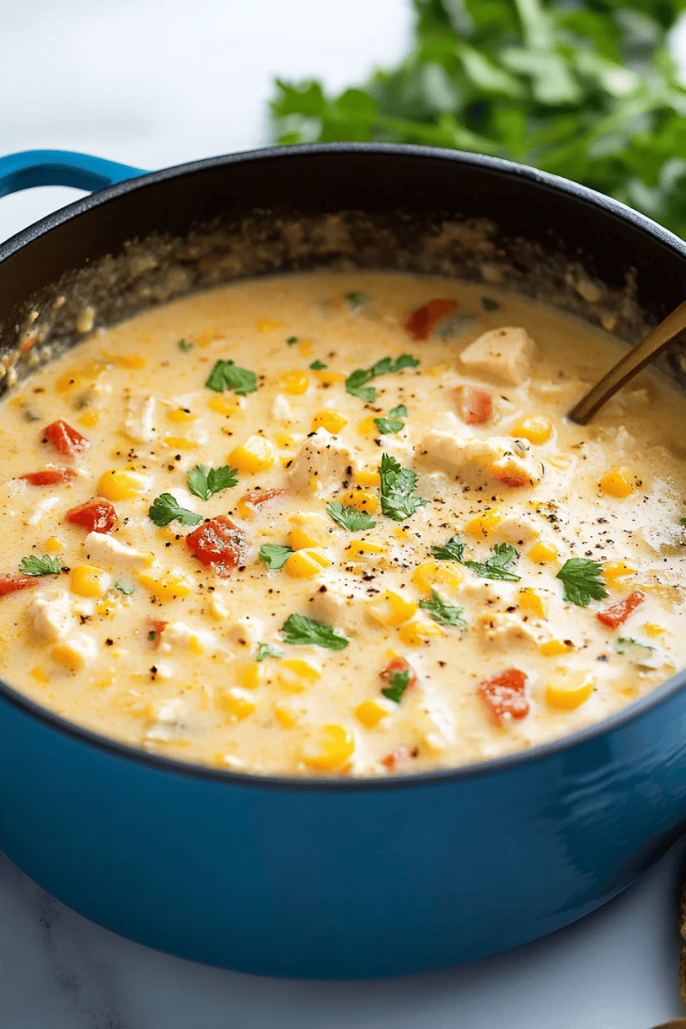 Savory Chicken Chowder Recipe