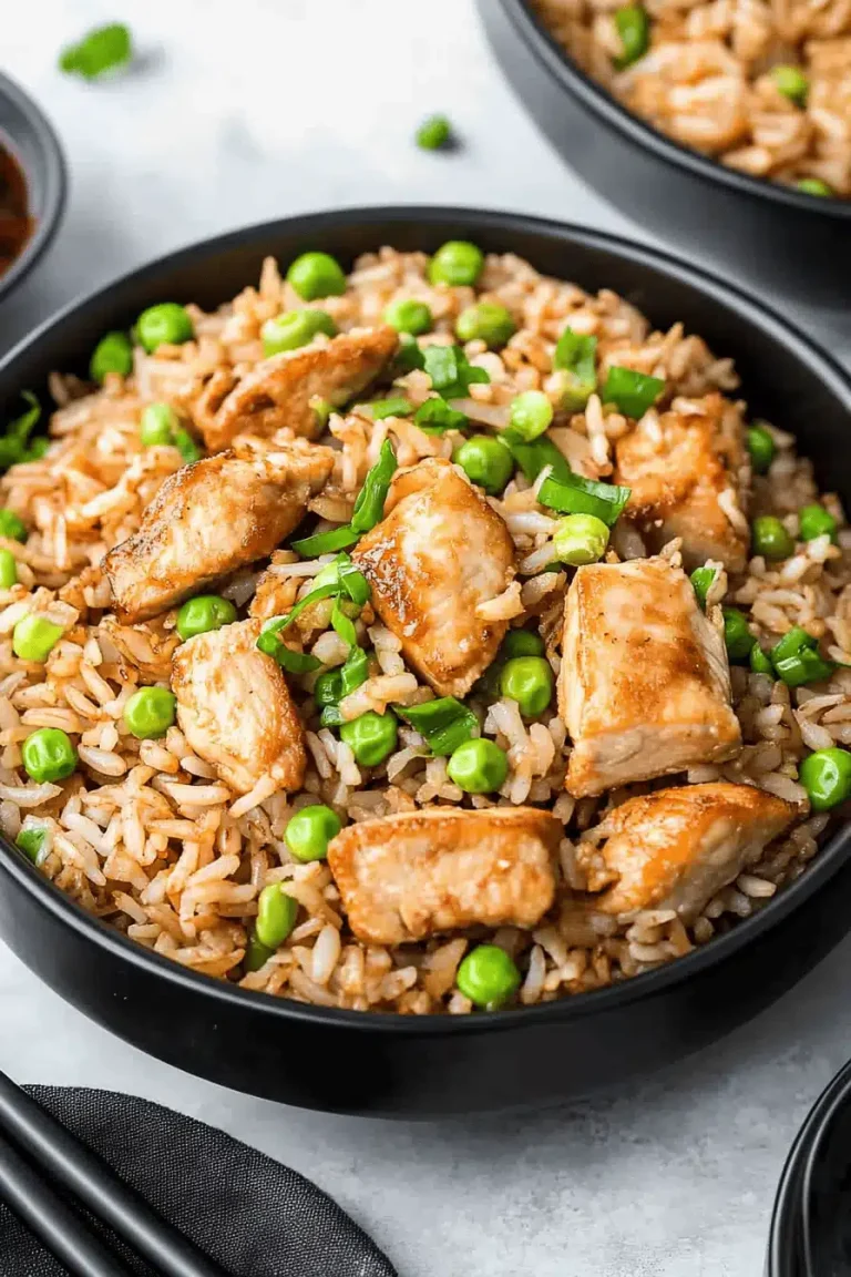 Savory Chicken Rice Bowl Recipe