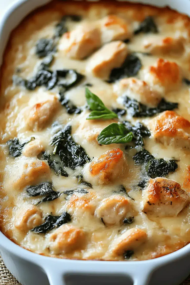 Easy Chicken Rollatini with Spinach