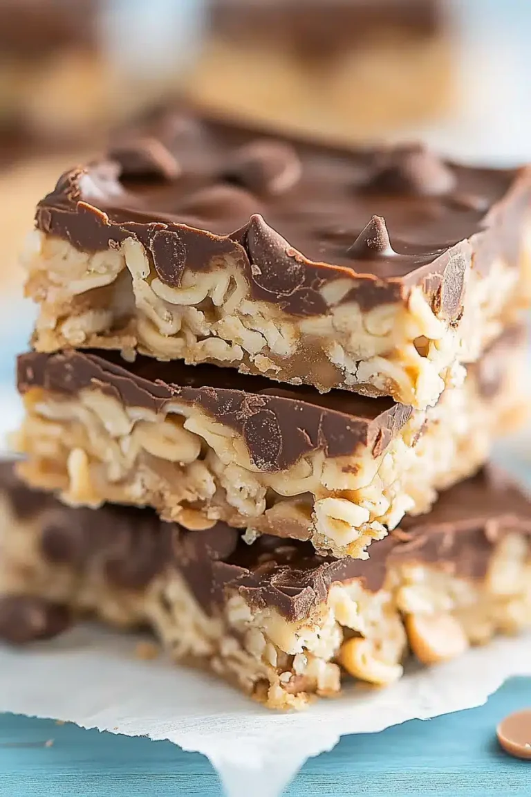 Decadent Peanut Butter Chocolate Gooey Bars