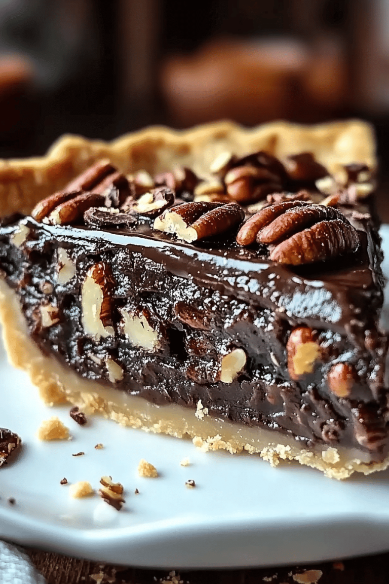 vegan chocolate pie