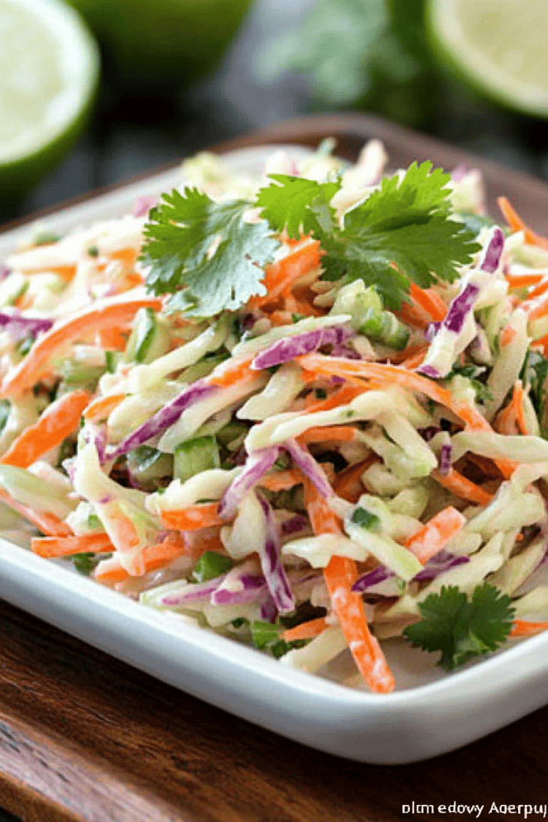 Cilantro Lime Coleslaw