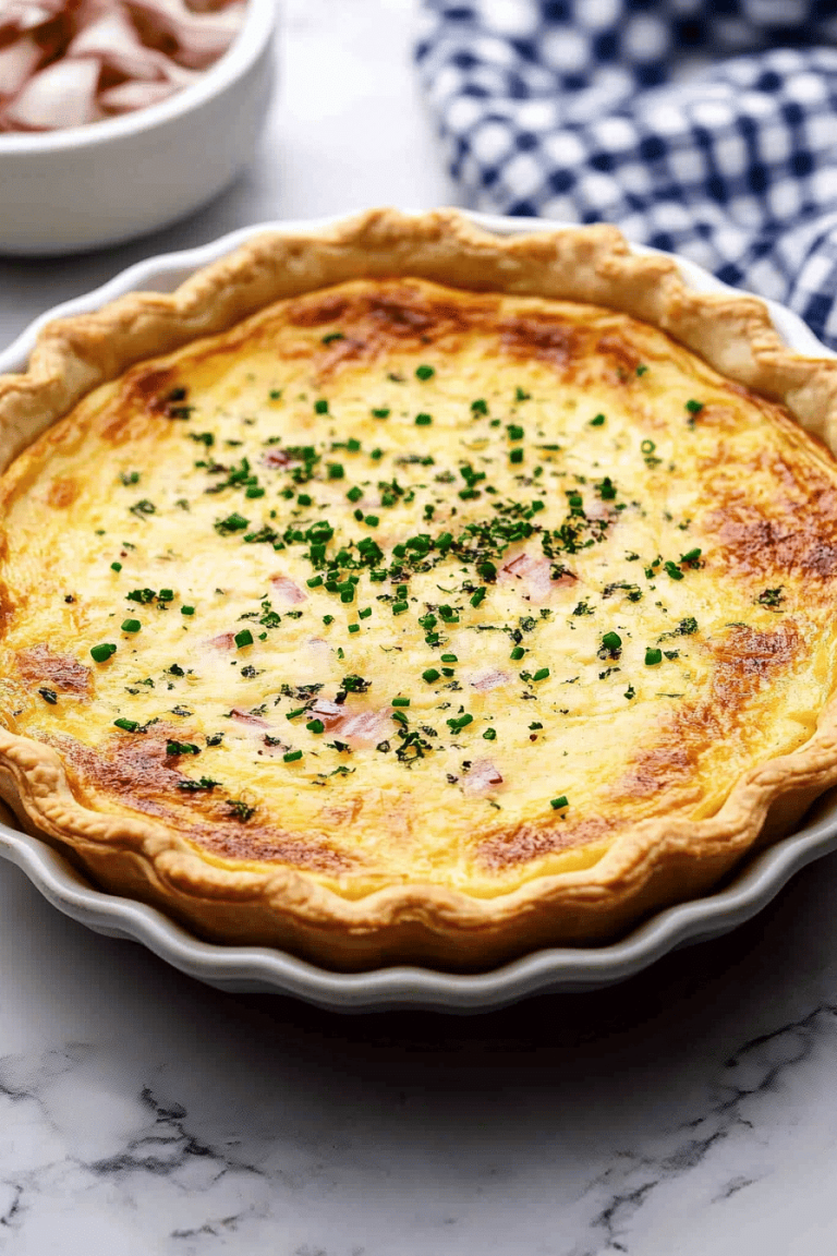 Lorraine quiche recipe