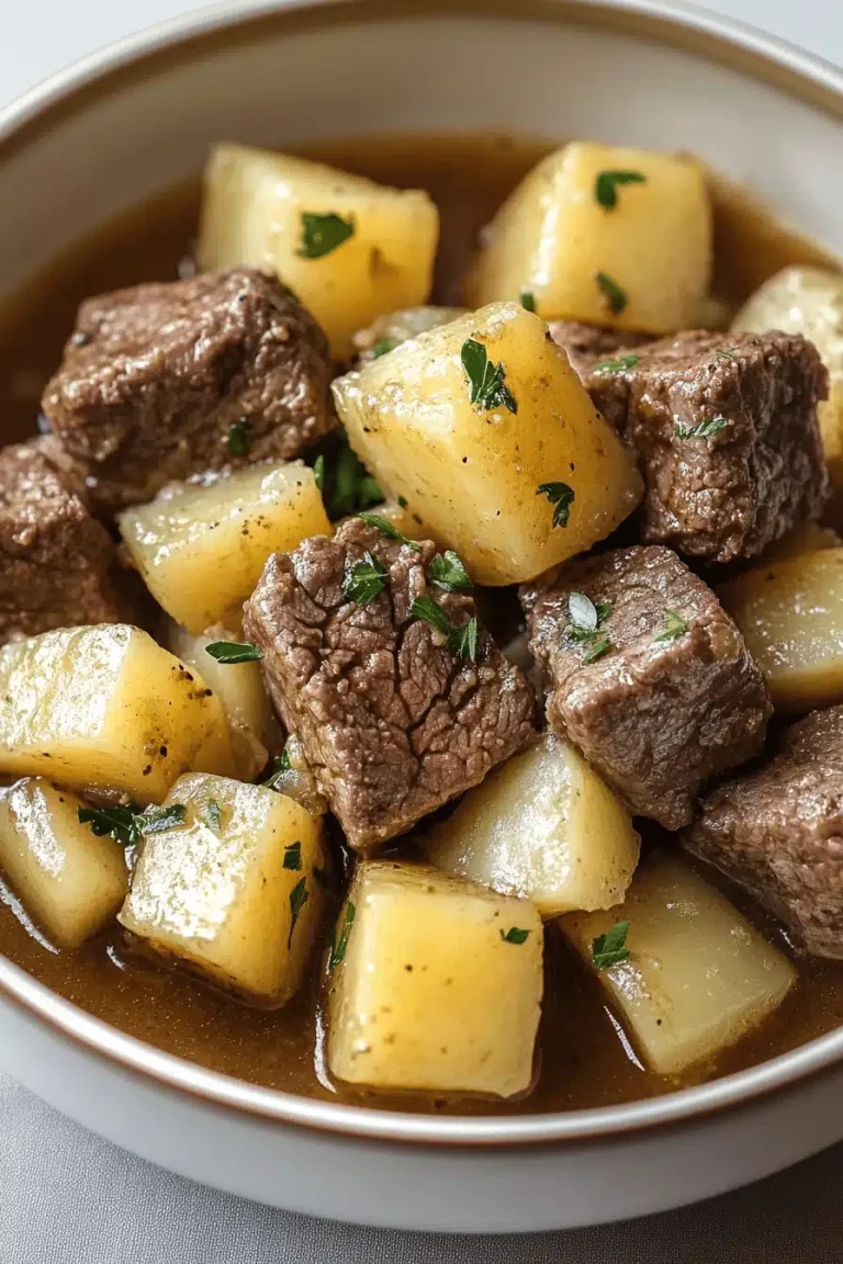 Crockpot steak bites