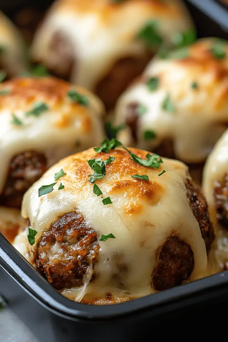 Garlic Meatball Appetizer