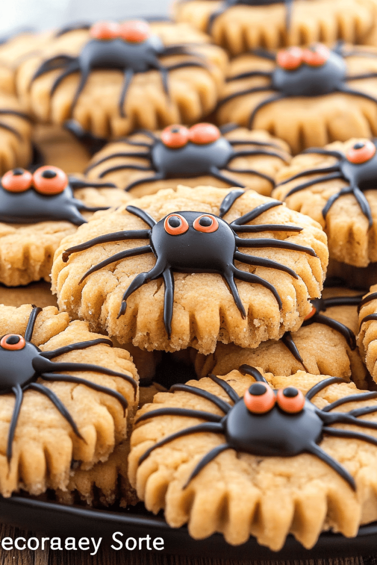 Halloween Spider Cookies