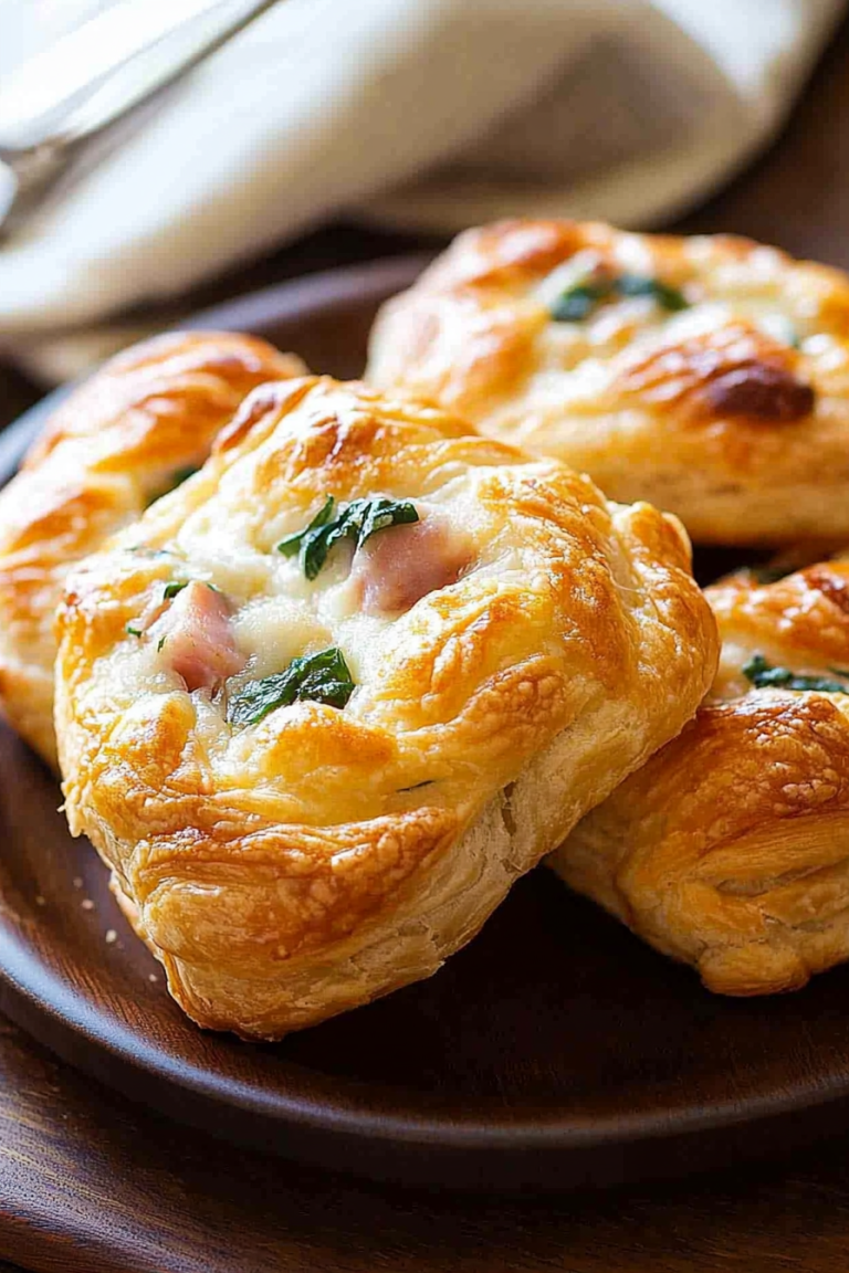 ham and cheese puffs