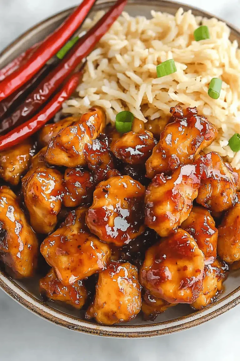 Hot Orange Chicken