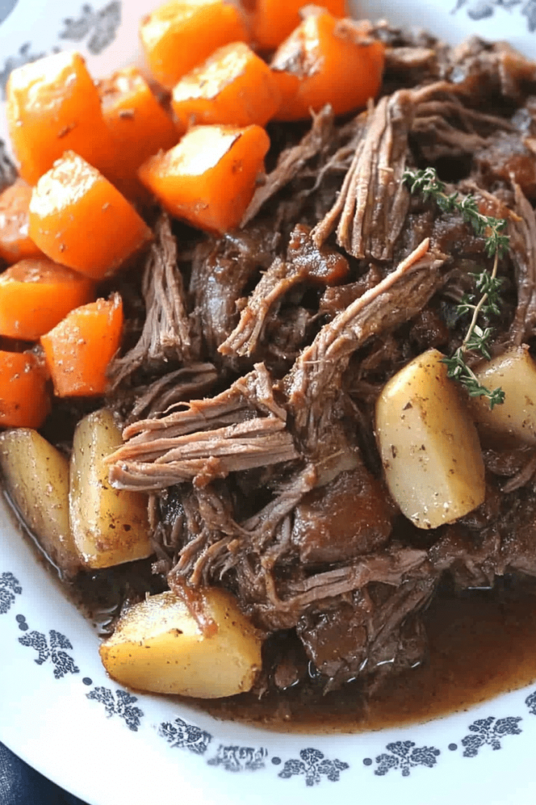 Tomato Parmesan Pot Roast