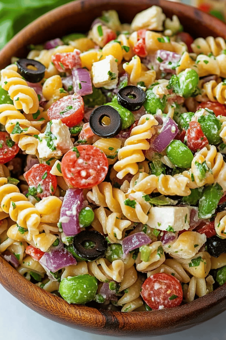 Simple Amish Pasta Salad Recipe