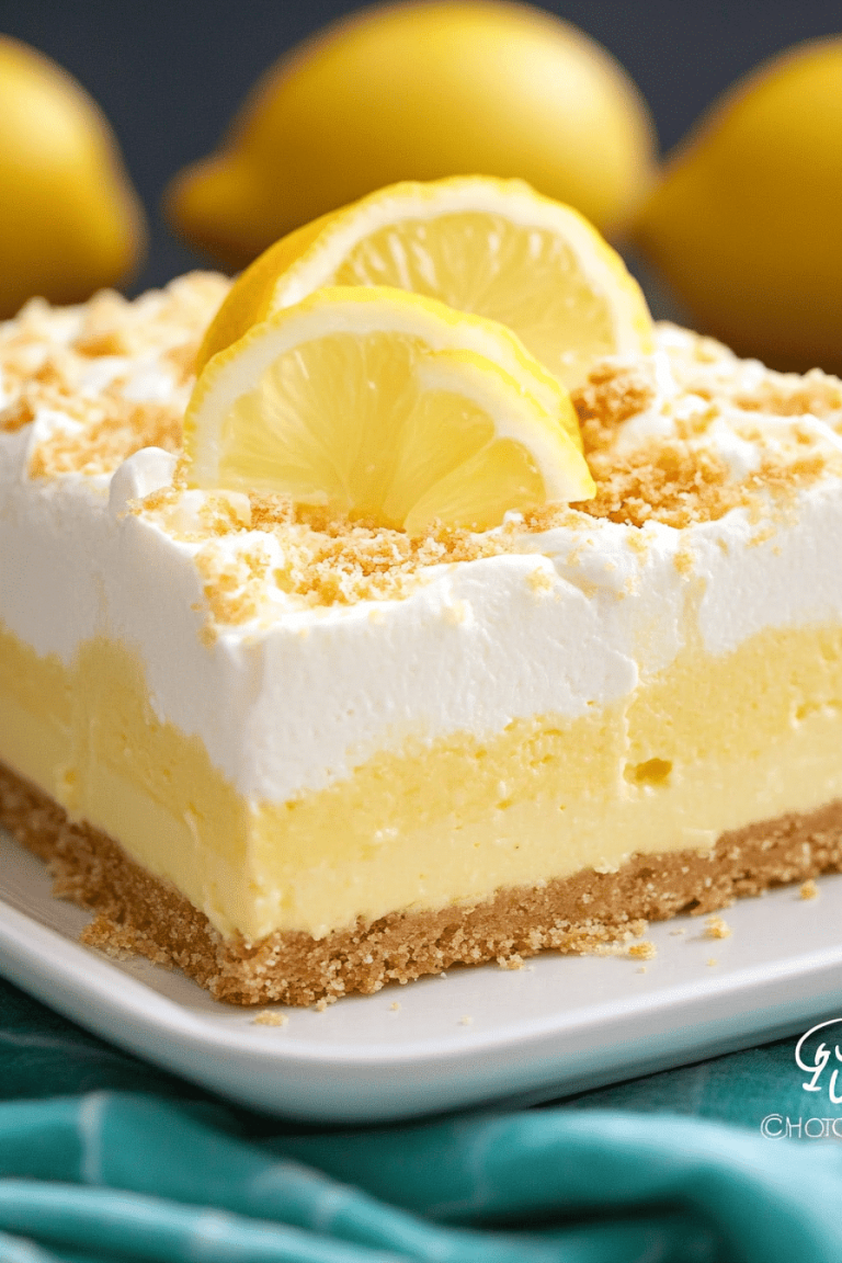 No-Bake Lemon Cheesecake