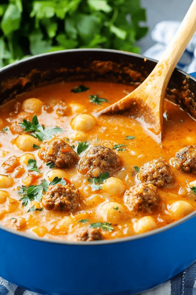 turkey meatball soup