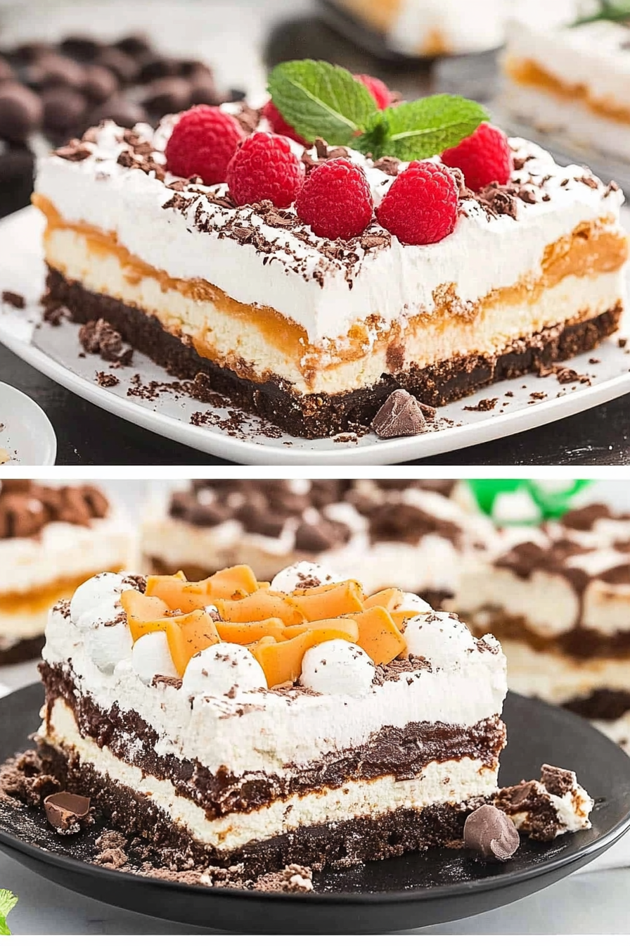 no-bake dessert lasagna