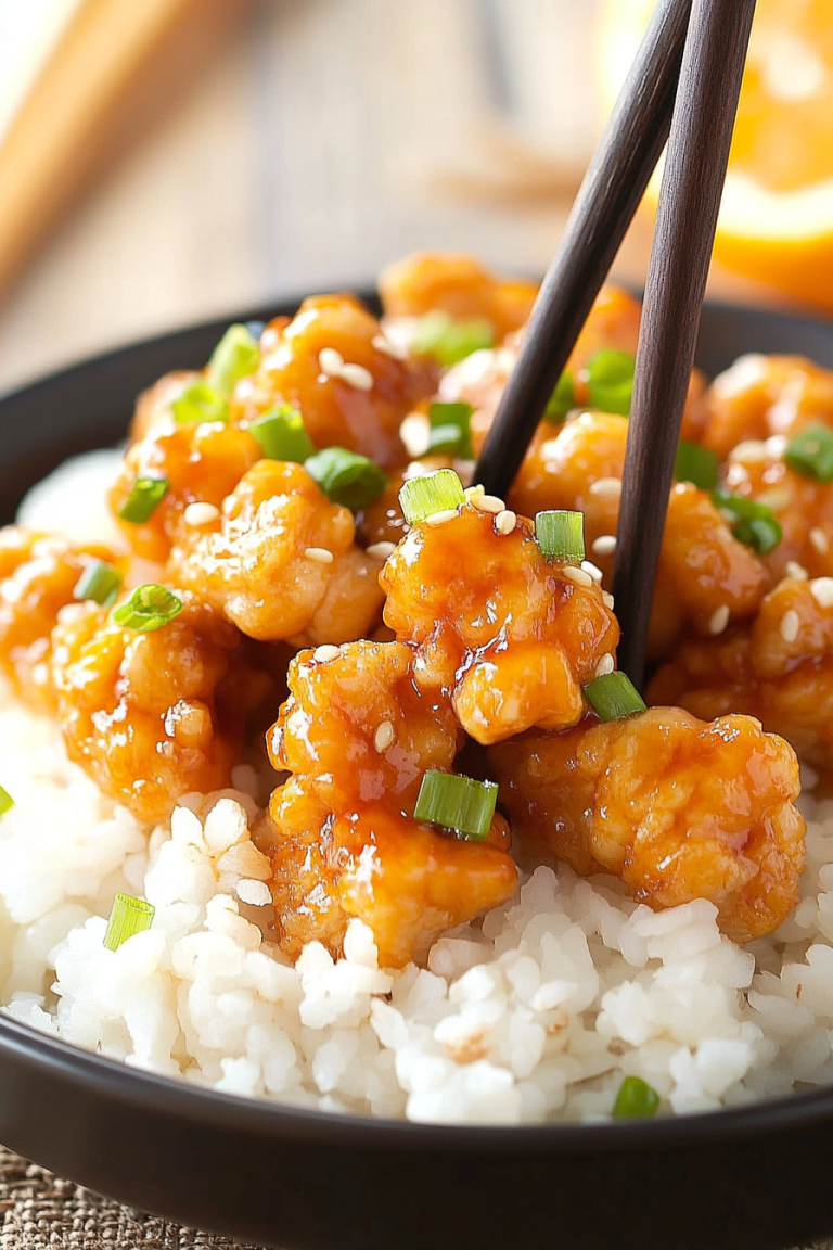 Tangy Orange Sesame Chicken
