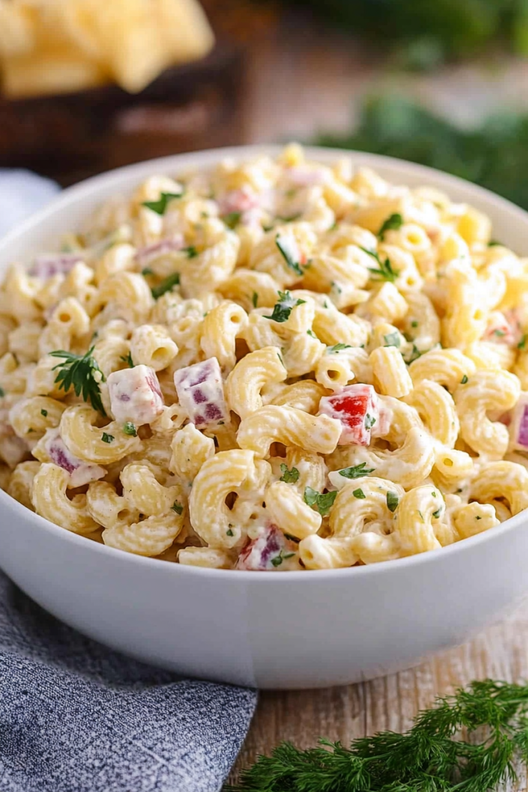Greek pasta salad