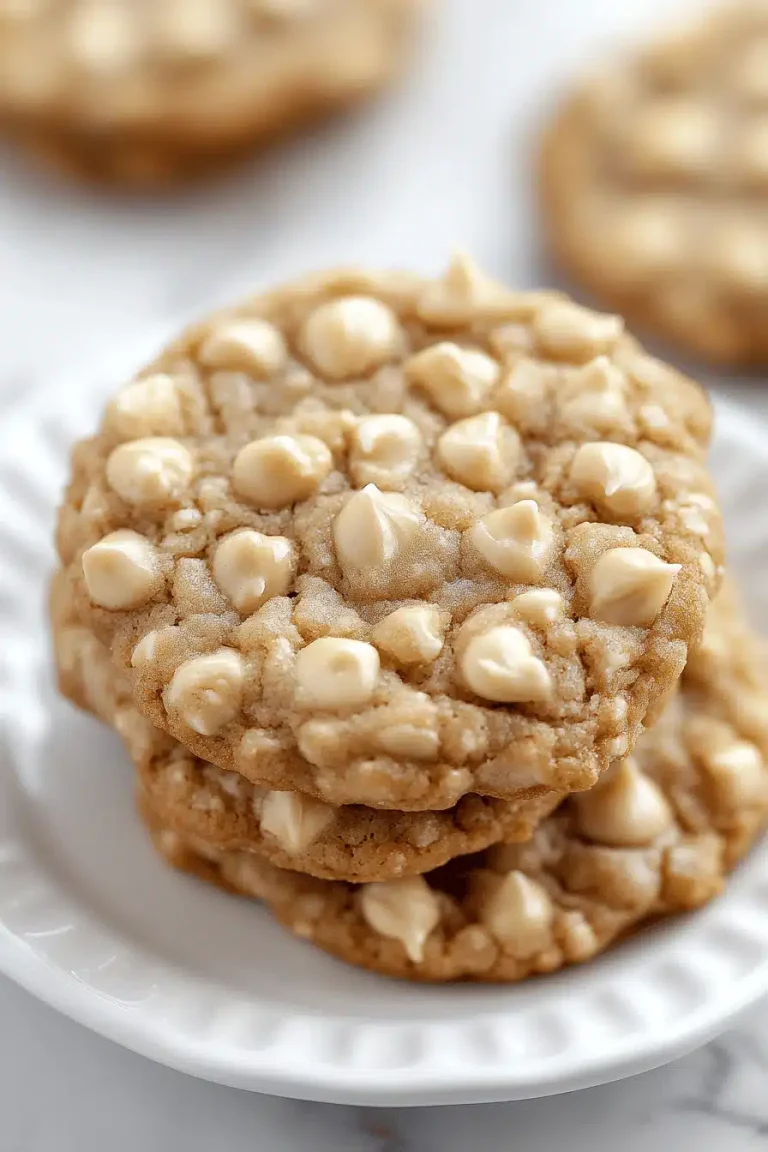Creamy Peanut Butter Oatmeal Cookies Recipe