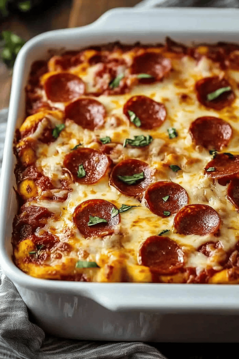 pizza casserole