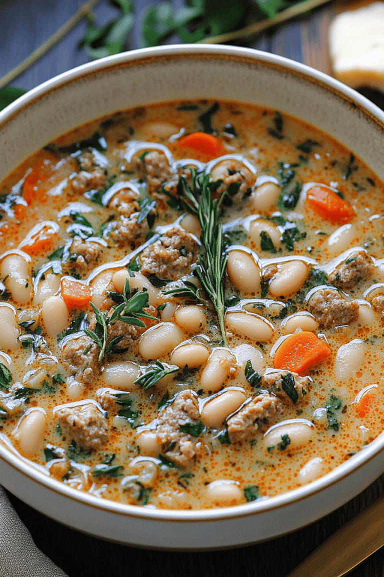 Lentil Sausage Soup
