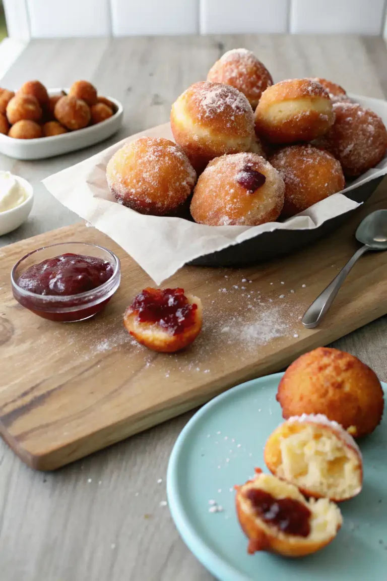 Canned Biscuits Jelly Donut Holes