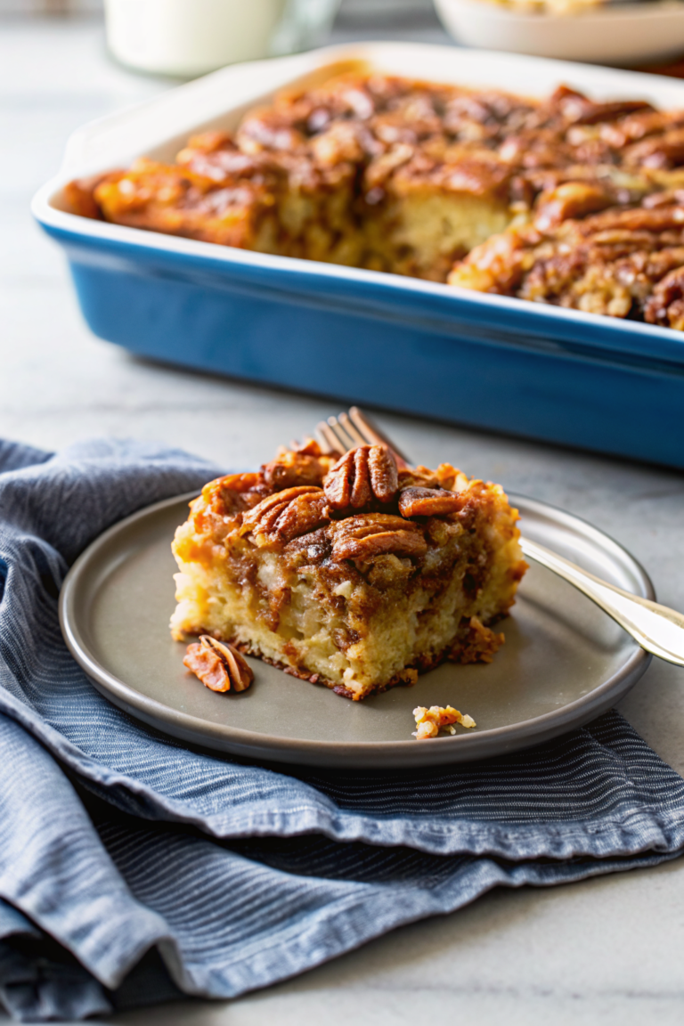 Caramel Pecan Breakfast Casserole