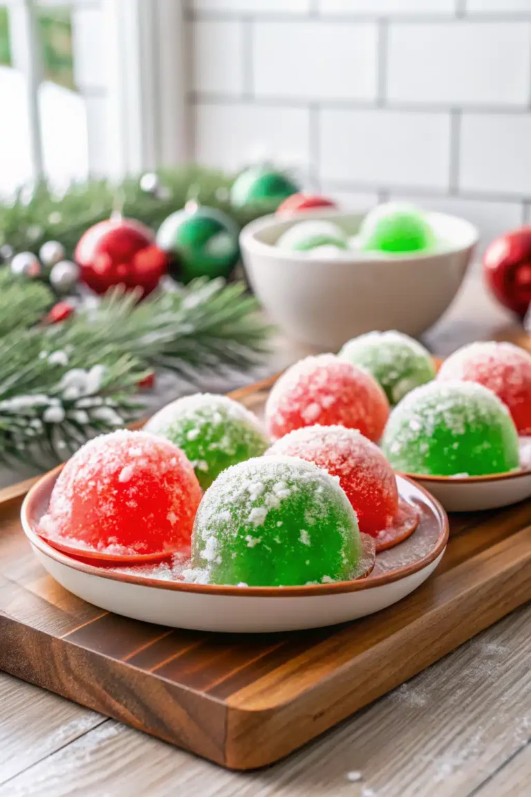 Christmas Jello Balls