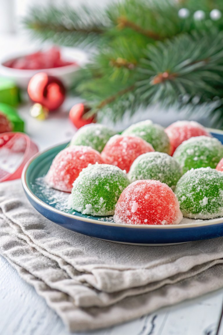 Christmas Jello Balls