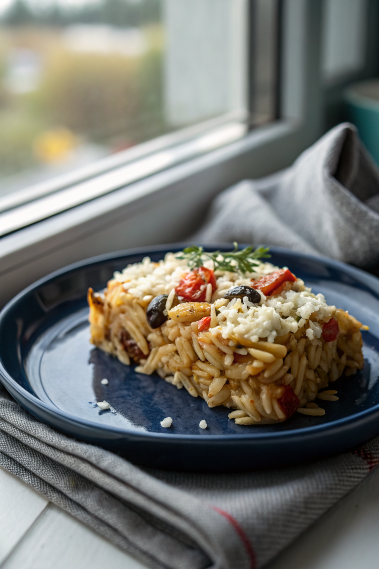 Greek Baked Orzo