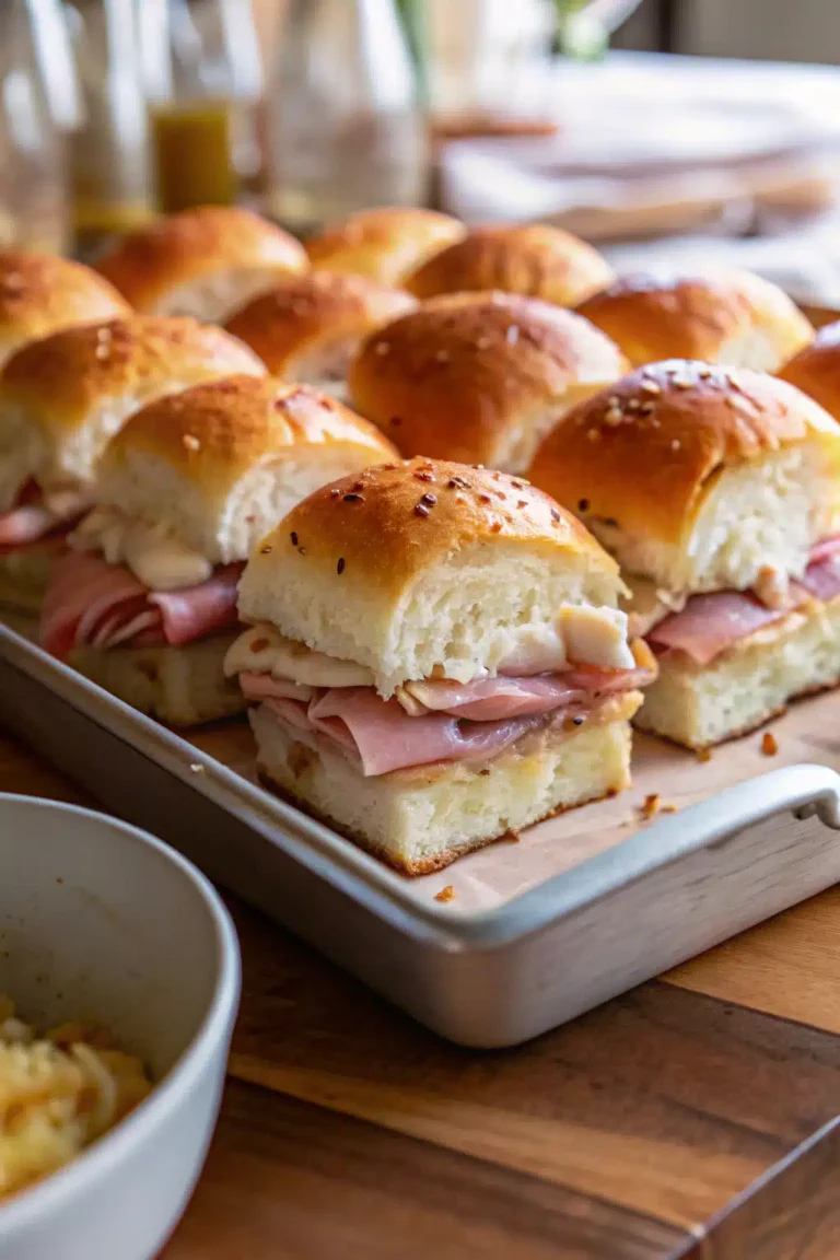 Ham And Cheese Sliders