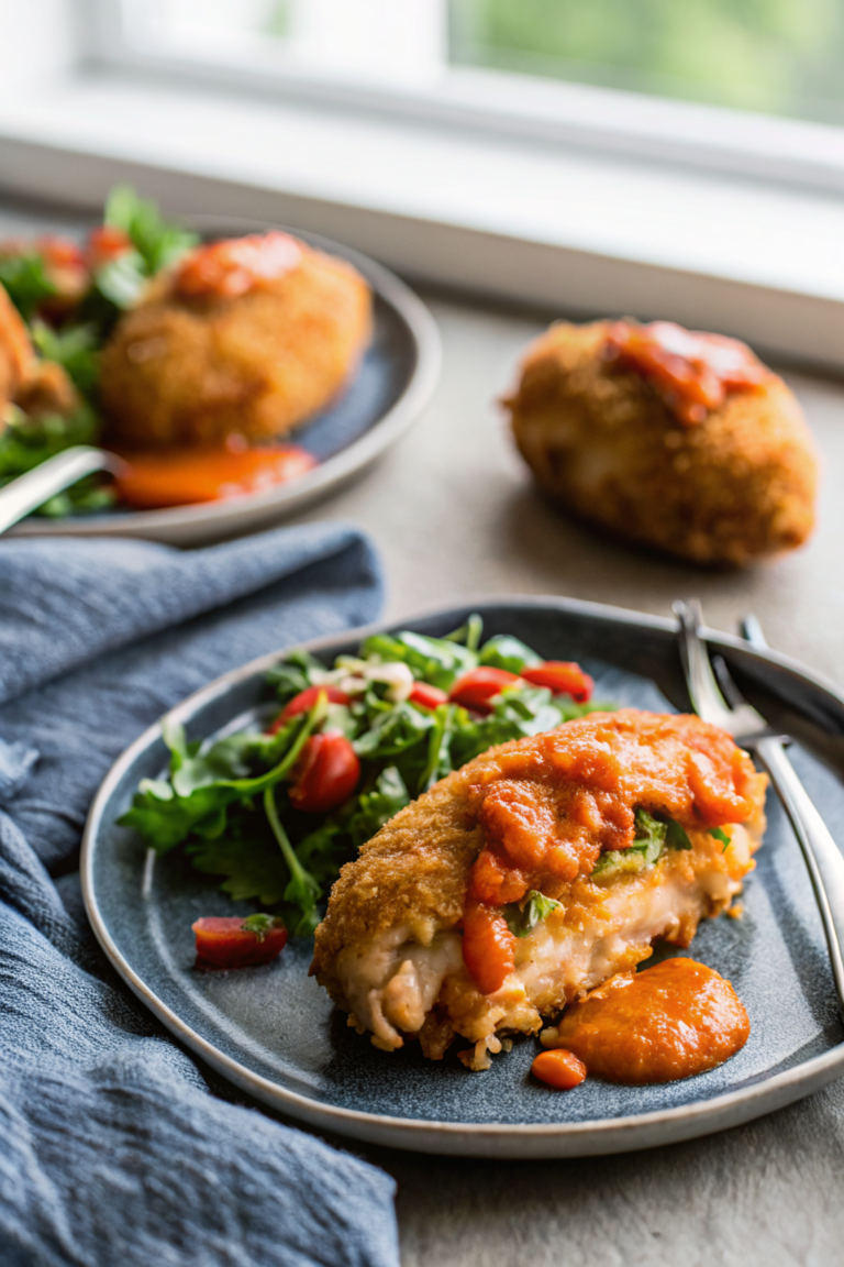 Stuffed Buffalo Chicken Breasts
